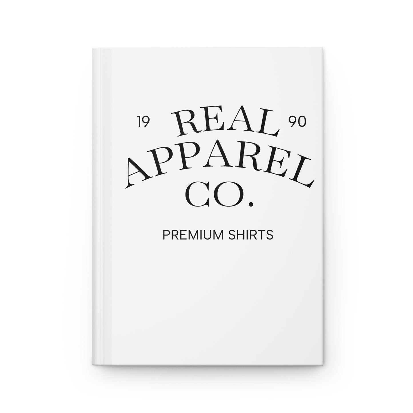 Premium Matte Hardcover Journal - Real Apparel Co. Design