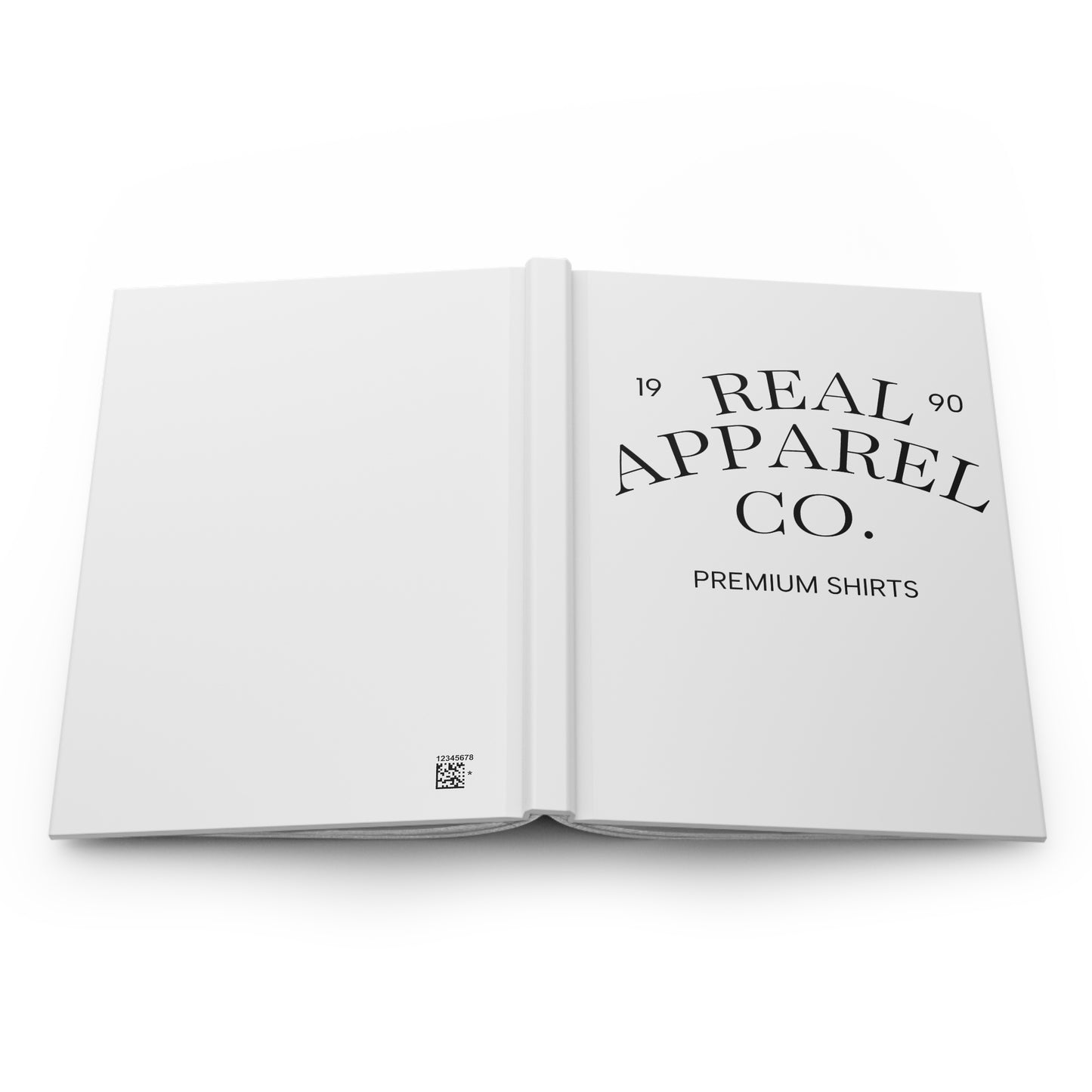 Premium Matte Hardcover Journal - Real Apparel Co. Design